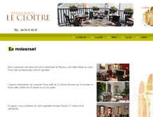 Tablet Screenshot of le-cloitre.net
